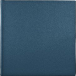 Hama Jumbo Wrinkled blau 30x30 80 weiße Seiten 7609