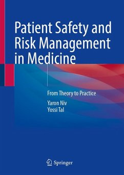 Patient Safety and Risk Management in Medicine (eBook, PDF) - Niv, Yaron; Tal, Yossi