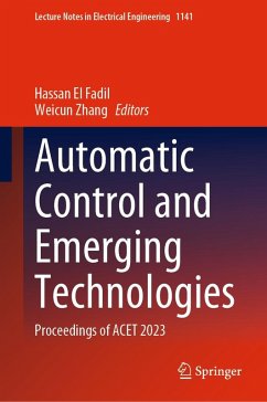Cover Automatic Control and Emerging Technologies (eBook, PDF)
