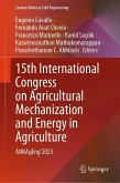 15th International Congress on Agricultural Mechanization and Energy in Agriculture (eBook, PDF)