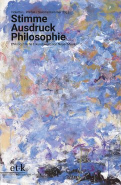 Stimme Ausdruck Philosophie (eBook, PDF)