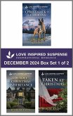 Love Inspired Suspense December 2024 - Box Set 1 of 2 (eBook, ePUB) Love Inspired Suspense December 2024 - Box Set 1 of 2 (eBook, ePUB)