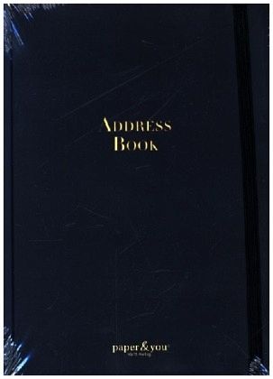 Adressbuch A5 [Black Edition] EM