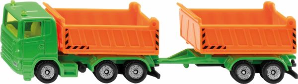 SIKU 1685 - LKW mit Kippmulde und Kippanhänger SIKU 1685 - LKW mit Kippmulde und Kippanhänger