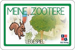 Meine Zootiere Legespiel, m. 1 Beilage, m. 1 Beilage, 2 Teile