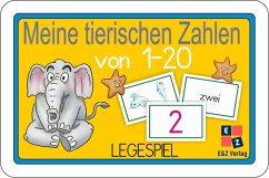 Meine tierischen Zahlen von 1-20 Legespiel, m. 1 Beilage, m. 1 Beilage, 2 Teile