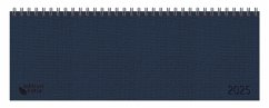 Tischkalender quer Professional Premium 2025 dunkelblau