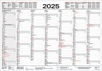 Tafelkalender A3 &quote;Stabil&quote; 2025