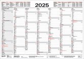 Tafelkalender A3 "Stabil" 2025