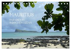 Mauritius Paradies im Indischen Ozean (Tischkalender 2025 DIN A5 quer), CALVENDO Monatskalender - Calvendo;Schwaderer, Ulrich