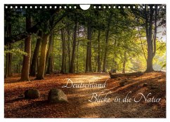 Deutschland Blicke in die Natur (Wandkalender 2025 DIN A4 quer), CALVENDO Monatskalender