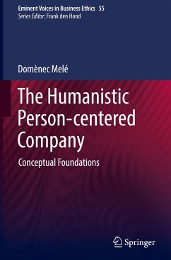 The Humanistic Person-centered Company - Melé, Domènec