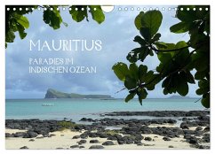 Mauritius Paradies im Indischen Ozean (Wandkalender 2025 DIN A4 quer), CALVENDO Monatskalender