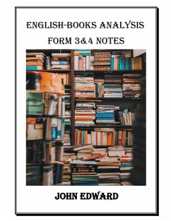 ENGLISH BOOKS ANALYSIS FORM 3&4 - Edward, John