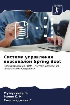 Sistema uprawleniq personalom Spring Boot - K., Muthukumar;K. K., Ramiq;S., Siwarandzhani