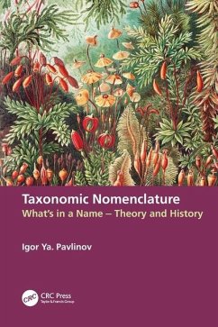 Taxonomic Nomenclature - Pavlinov, Igor Ya