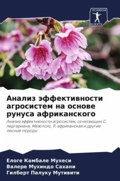 Analiz äffektiwnosti agrosistem na osnowe runusa afrikanskogo - Kambale Muhesi, Eloge;Muhindo Sahani, Valere;Paluku Mutiwiti, Gilbert