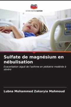 Sulfate de magnésium en nébulisation - Mahmoud, Lubna Mohammed Zakaryia