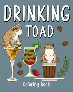 Drinking Toad Coloring Book - Paperland