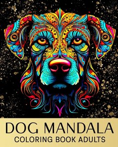 Dog Mandala Coloring Book for Adults - Camy, Camelia