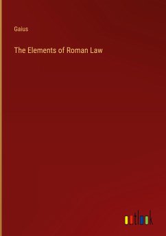 The Elements of Roman Law