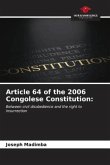 Article 64 of the 2006 Congolese Constitution: