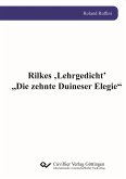 Rilkes Lehrgedicht - Die zehnte Duineser Elegie (eBook, PDF)
