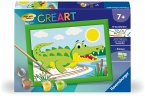 Ravensburger 23953 - Krokodil an Land