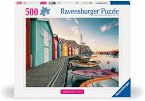 Ravensburger 12000847 - Bootshäuser in Smögen, Schweden