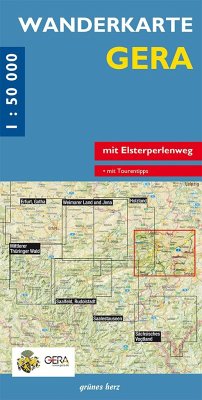 Cover Wanderkarte Gera