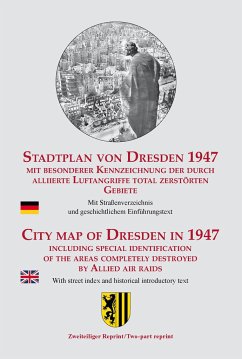 Stadtplan von Dresden 1947 - Schmidt, Michael
