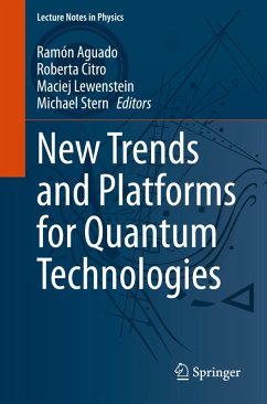 Cover New Trends and Platforms for Quantum Technologies