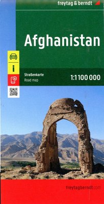 Afghanistan, Straßenkarte 1:1.100.000, freytag & berndt