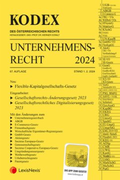 KODEX Unternehmensrecht 2024 - inkl. App