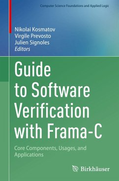 Guide to Software Verification with Frama-C