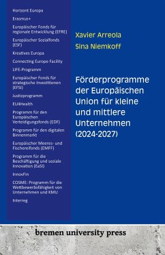 Förderprogramme der Europäischen Union für kleine und mittlere Unternehmen (2024-2027)