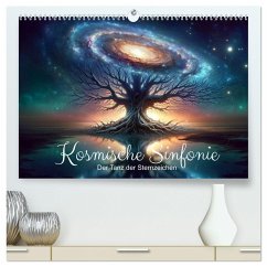 Kosmische Sinfonie: Der Tanz der Sternzeichen (hochwertiger Premium Wandkalender 2025 DIN A2 quer), Kunstdruck in Hochglanz - Calvendo;artefacti