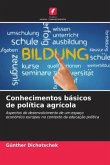 Conhecimentos básicos de política agrícola