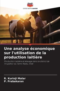 Une analyse économique sur l'utilisation de la production laitière - Malar, R. Kurinji;Prabakaran, P.