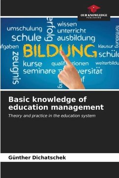 Basic knowledge of education management - Dichatschek, Günther
