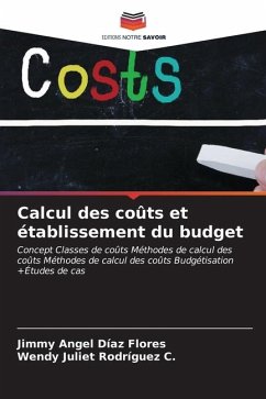 Calcul des coûts et établissement du budget - Díaz Flores, Jimmy Angel;Rodríguez C., Wendy Juliet