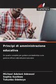 Principi di amministrazione educativa