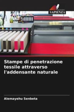 Stampe di penetrazione tessile attraverso l'addensante naturale - Senbeta, Alemayehu