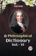 A PHILOSOPHICAL DICTIONARY Vol.- VI - Bild 1