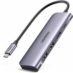 UGREEN Revodok USB-C 6-in-1 Hub mit 4K HDMI