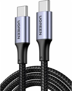 UGREEN USB-C to USB-C Cable 100W Braided Black 2m