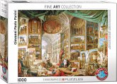 Eurographics 6000-5907 - Fine Art Collection, Giovanni Paolo Panini, Gallery of Views of Ancient Rome, Antikes Rom, Puzzle, 1000 Teile