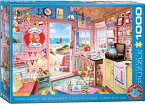Eurographics 6000-5908 - Ocean Cottage, Die Strandhütte, Puzzle, 1000 Teile