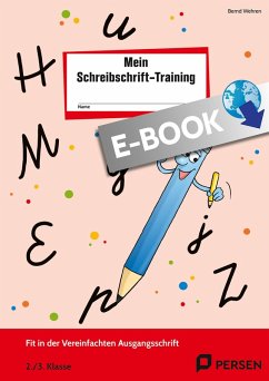Cover Das Schreibschrift-Training - VA (eBook, PDF)