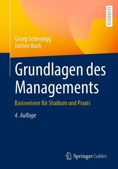 Grundlagen des Managements (eBook, PDF) - Schreyögg, Georg; Koch, Jochen